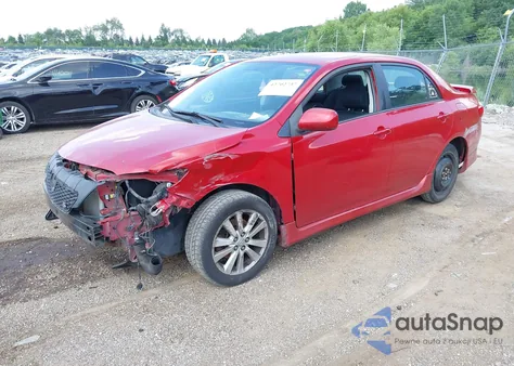 2010 Toyota Corolla S из США, поврежденный, VIN 1NXBU4EE5AZ379575